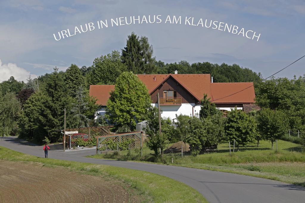 Hotel Garni Huegellandhof Neuhaus am Klausenbach エクステリア 写真